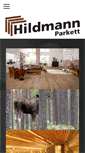 Mobile Screenshot of hildmann-parkett.de